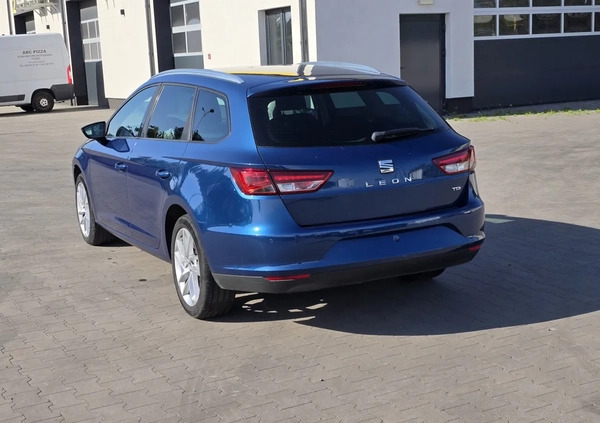 Seat Leon cena 18900 przebieg: 151234, rok produkcji 2015 z Łęczyca małe 379